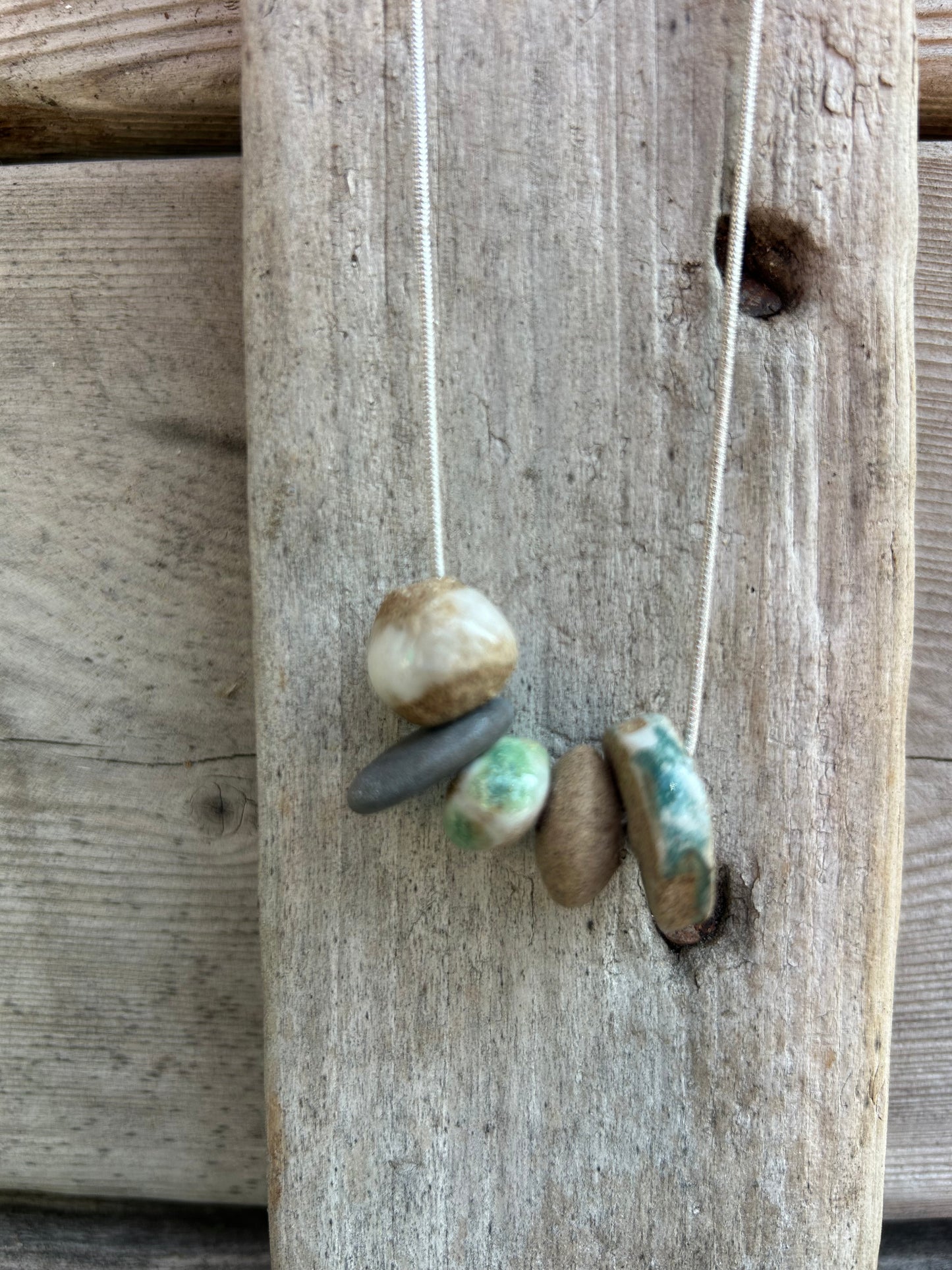 Pottery Bead necklace