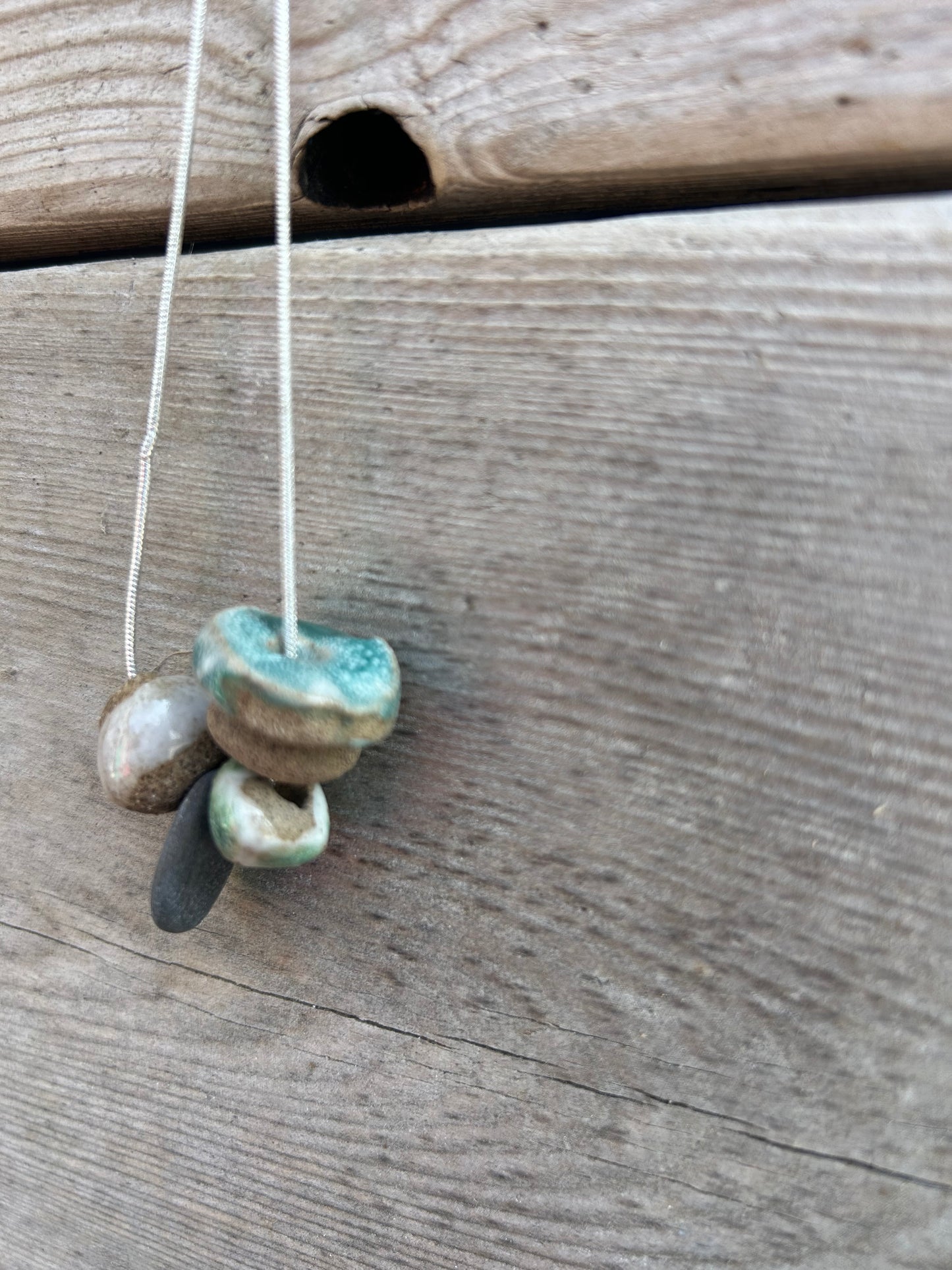 Pottery Bead necklace