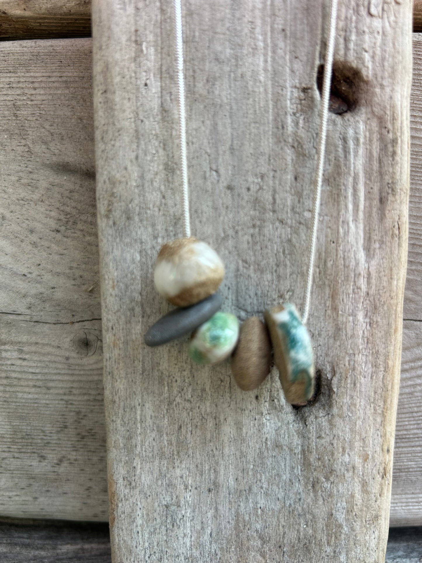 Pottery Bead necklace